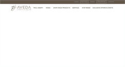 Desktop Screenshot of pauljosephsalon.com